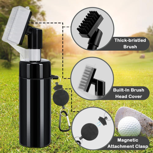 Club Cleaning Brush with Water Spray